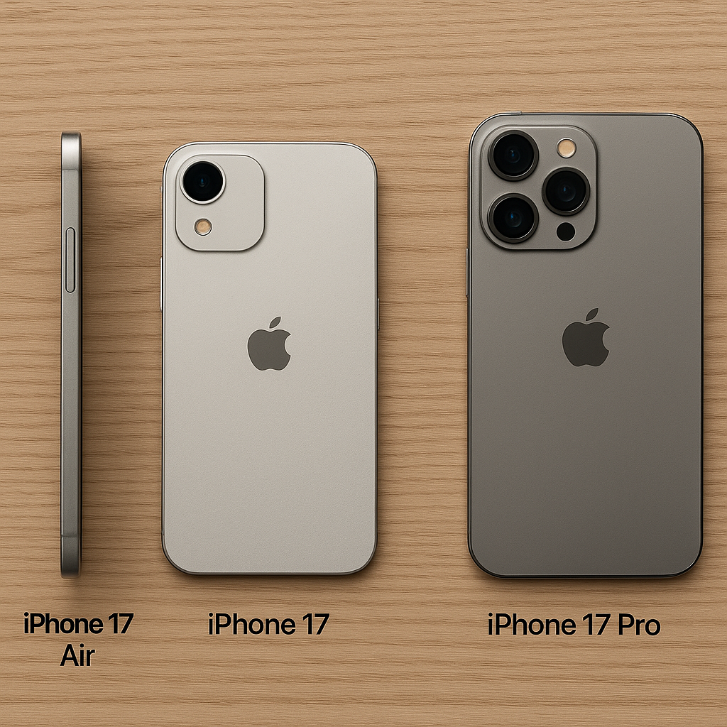 iPhone 17 Air vaza e imagens revelam design ultrafino