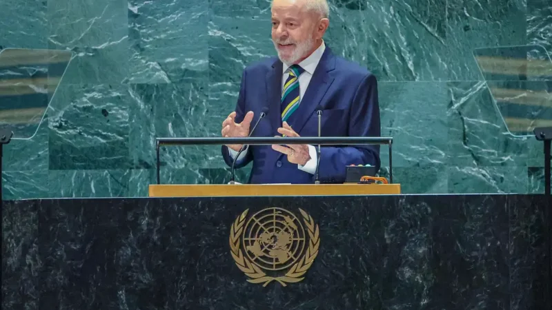 Simbolismo marca o encontro diplomático de Lula na ONU