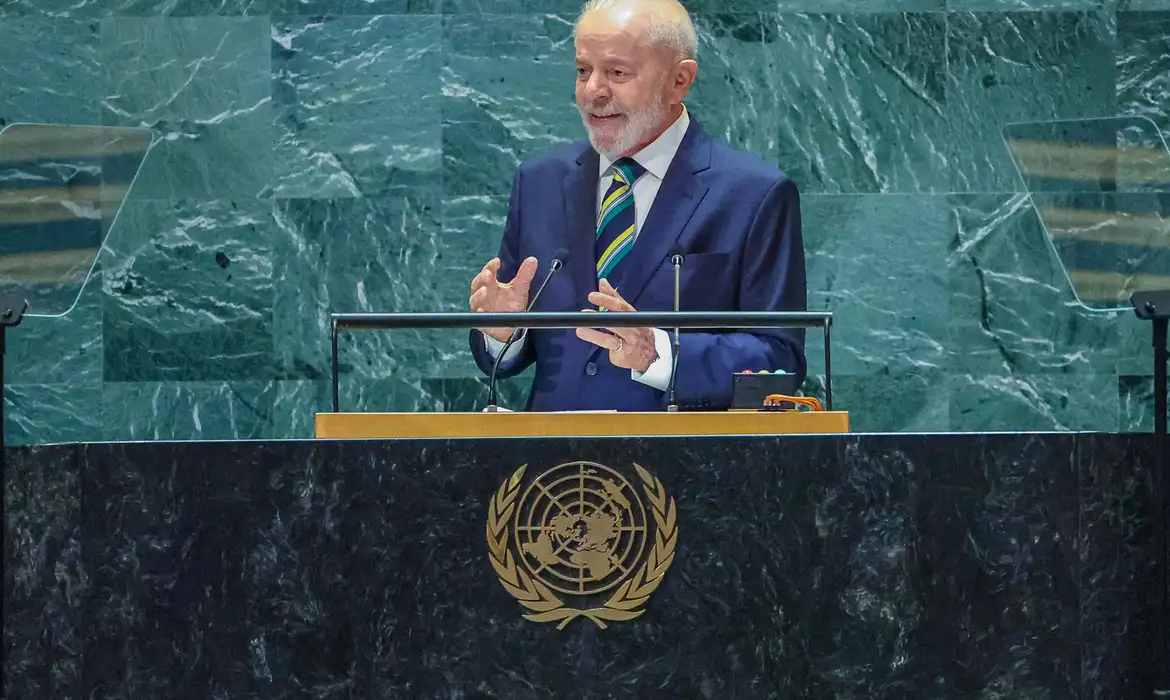 Simbolismo marca o encontro diplomático de Lula na ONU