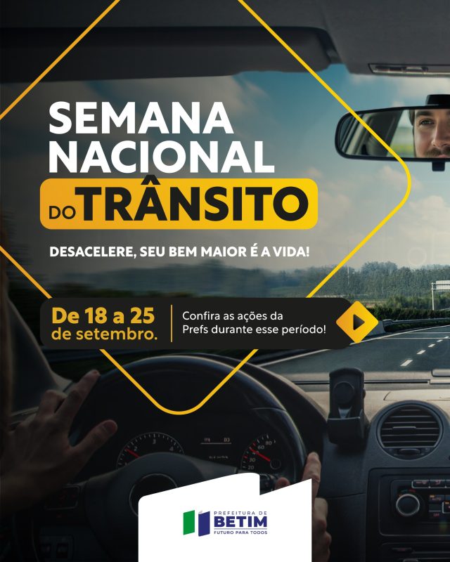 Betim realiza campanha de mobilidade urbana e segurança