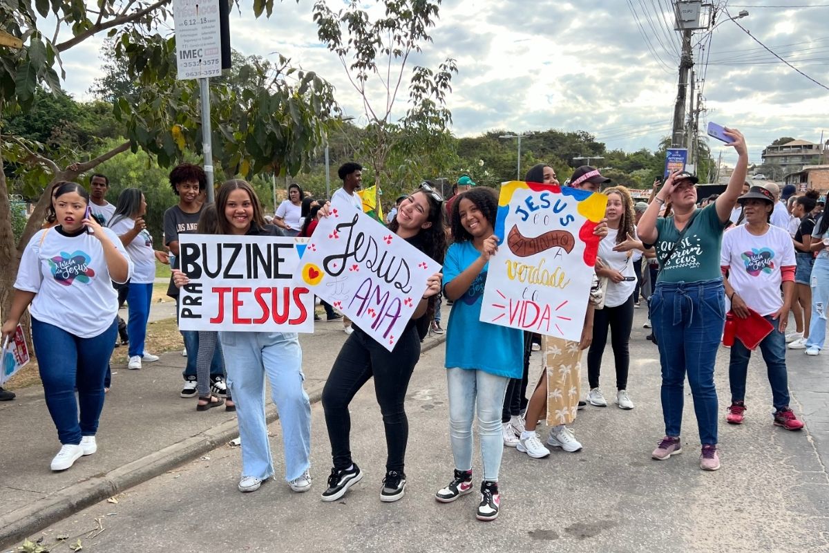 Marcha para Jesus promove a comunhão de diversas igrejas
