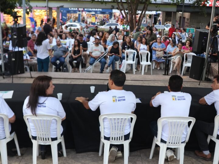 População debate R$ 52,4 milhões em emendas dos vereadores de Betim