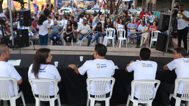População debate R$ 52,4 milhões em emendas dos vereadores de Betim