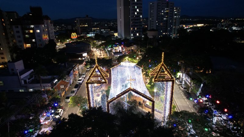 Natal Betim Luz 2025 já contagia toda cidade