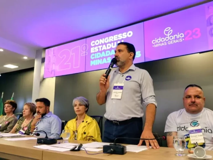 Congresso estadual do Cidadania em Betim marca disputa eleitoral