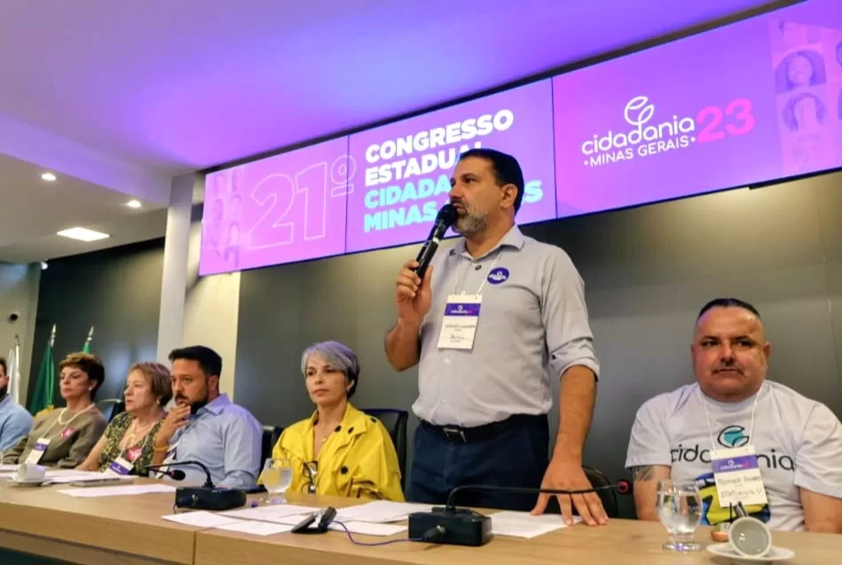 Congresso estadual do Cidadania em Betim marca disputa eleitoral
