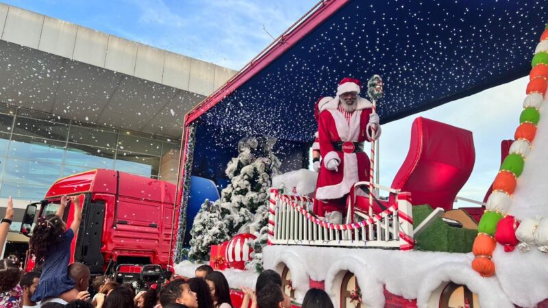 Feliz Natal em Betim tem calor intenso