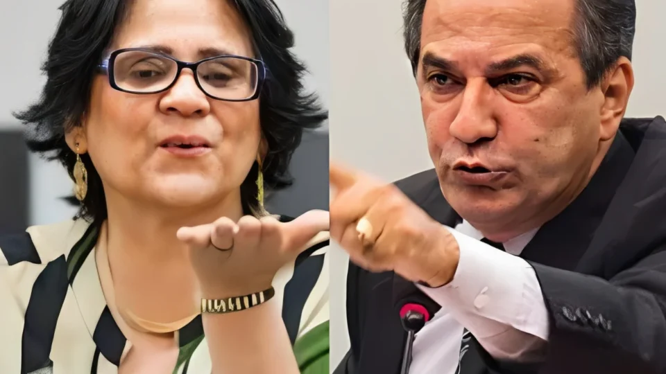 Damares cita igrejas envolvidas na fraude do INSS e afronta Malafaia