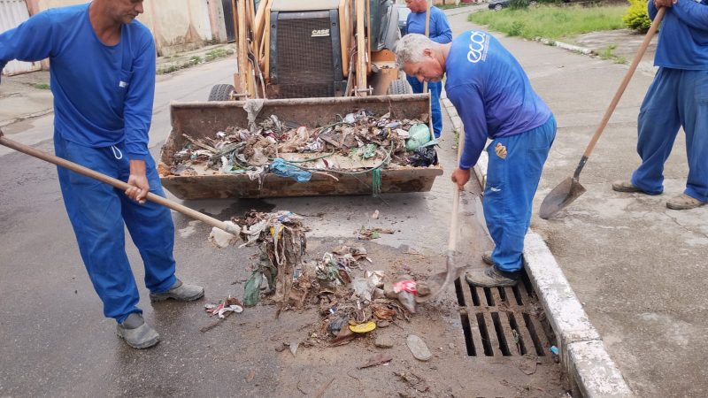 Prefeitura realiza ações de drenagem em Betim após fortes chuvas