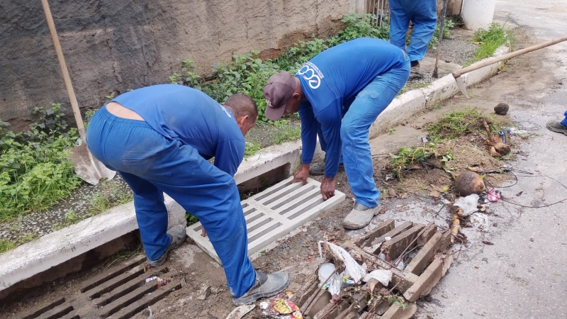 ações de drenagem em Betim