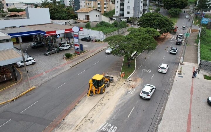 Intervenções viárias em Betim reorganizam trânsito em vias estratégicas