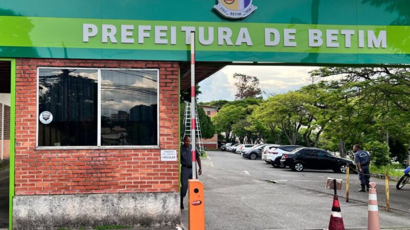 Identificação para acessar à Prefeitura de Betim é obrigatória
