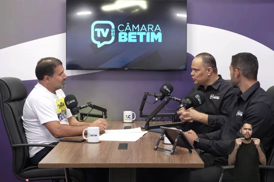 TV Câmara de Betim estreia com podcast 