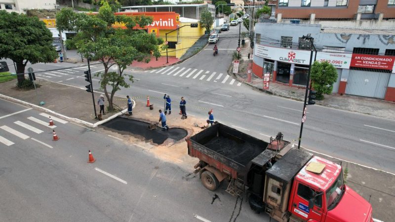 Obra emergencial em Betim é concluída em tempo recorde 