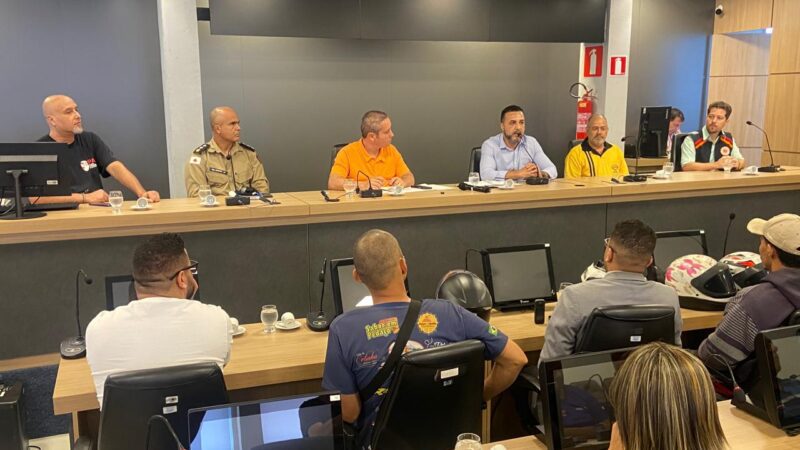Betim debate segurança dos motoboys