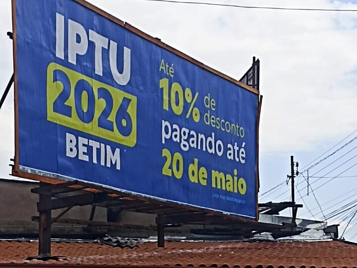 IPTU com desconto em Betim? Cartão de crédito pode salvar quem não tem dinheiro