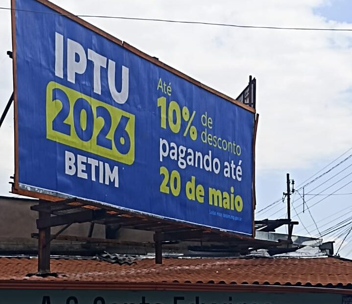 IPTU com desconto em Betim? Cartão de crédito pode salvar quem não tem dinheiro
