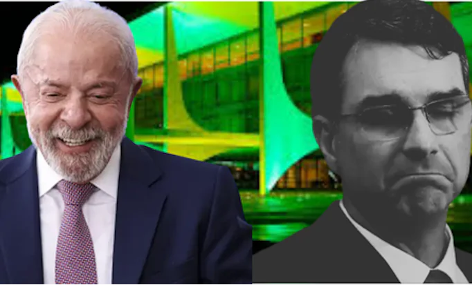 Lula e Flávio Bolsonaro empatam na corrida presidencial