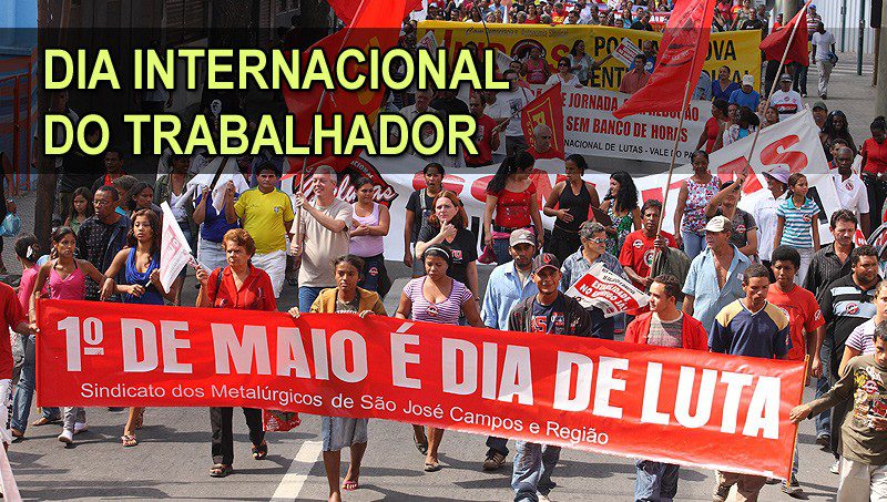 1º de Maio 2026: luta pelo fim da escala 6×1 toma cidades