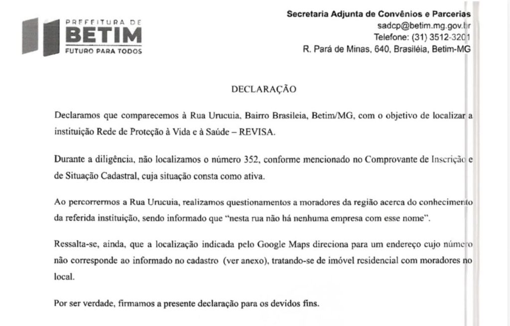 Escândalo da Revisa em Betim