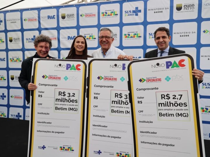 Betim recebe R$ 9,2 milhões do governo Lula