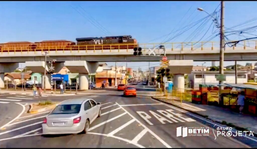 alteamento da linha férrea em Betim alteamento da linha férrea em Betim