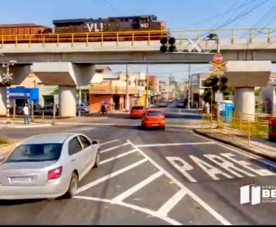 Alteamento da Linha Férrea em Betim: veja a simulação