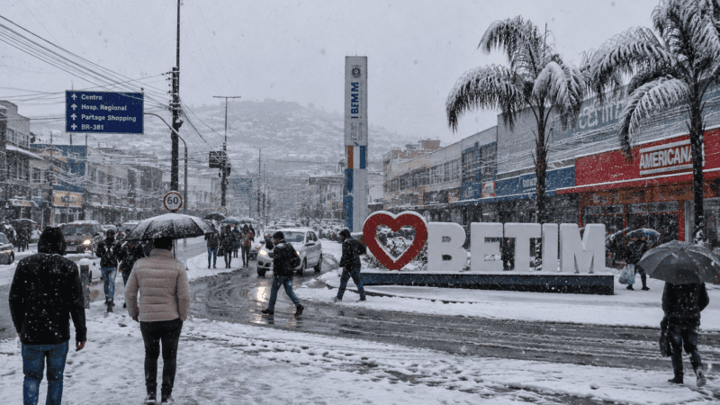 Defesa Civil alerta para frio intenso em Betim com temperatura abaixo de 10°C neste sábado