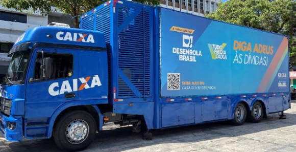 Caminhão da Adimplência em Betim renegocia dívidas