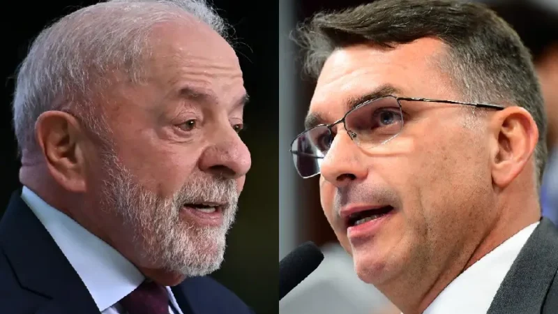 Pesquisa Quaest: Lula lidera com 45% contra 37% de Flávio Bolsonaro