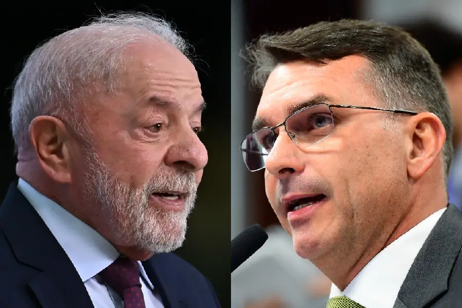 Pesquisa Quaest: Lula lidera com 45% contra 37% de Flávio Bolsonaro