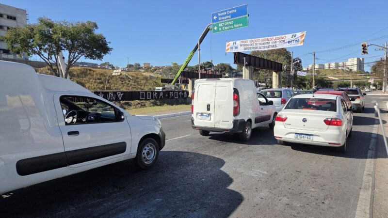 Obras do viaduto do Monte Carmo avançam
