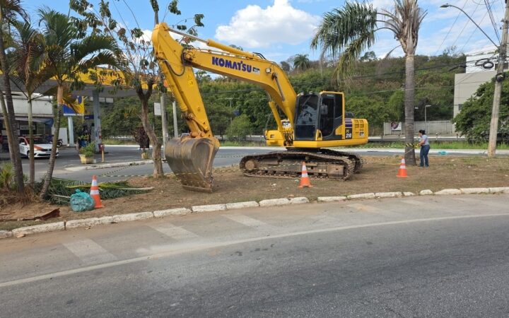 Betim inicia desassoreamento do Rio Betim e 30 km de leito contra enchentes
