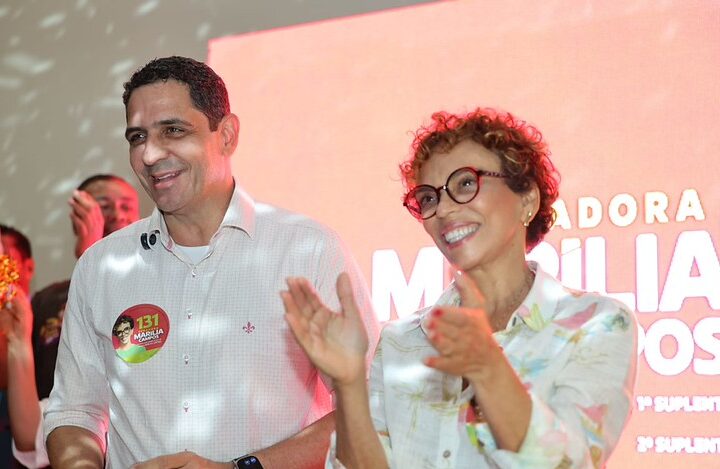 Marília Campos recebe apoio do prefeito de Betim