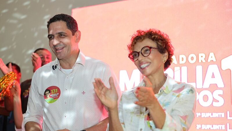 Marília Campos recebe apoio do prefeito de Betim