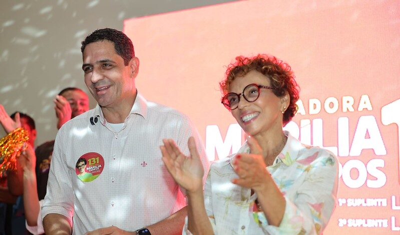 Marília Campos recebe apoio do prefeito de Betim