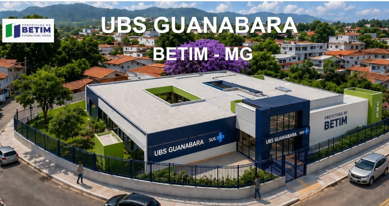 obras da saúde de Betim