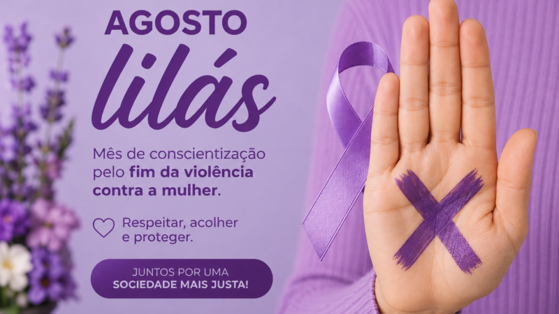 Agosto Lilás em Betim reúne ações de combate à violência contra a mulher