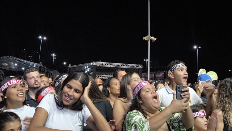 Expo Betim Cristã reúne milhares em noite de fé com Bruna Karla