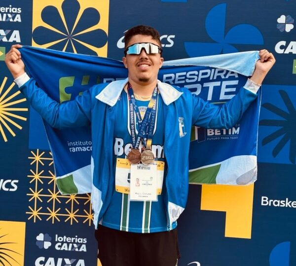 Milésima medalha de Betim: atleta de 16 anos faz história