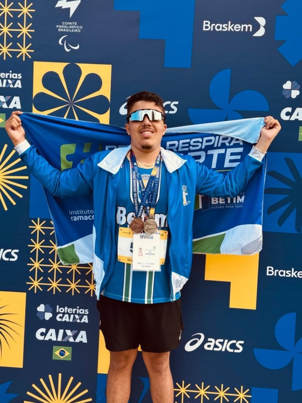 Milésima medalha de Betim: atleta de 16 anos faz história