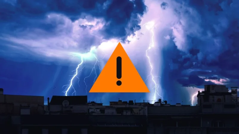 Alerta amarelo: tempestade com granizo e ventos pode atingir Betim