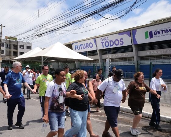 Primeira caminhada da inclusão em Betim