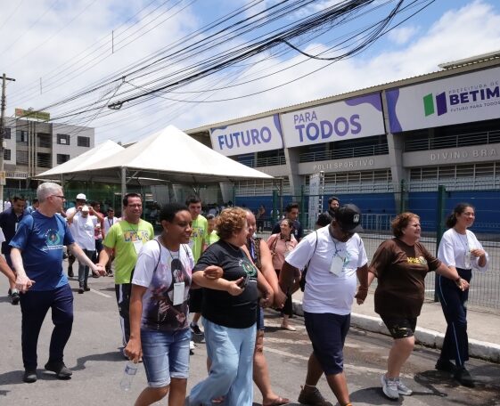 Primeira caminhada da inclusão em Betim