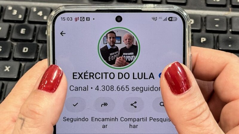Campanha registra canal Exército do Lula e aguarda 48h