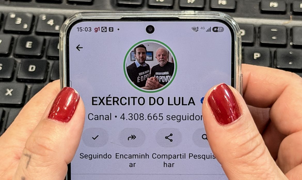 Campanha registra canal Exército do Lula e aguarda 48h